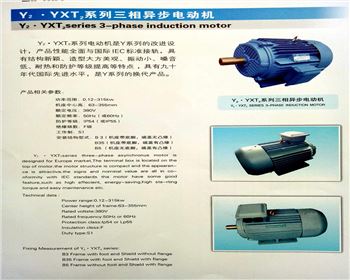 Y2.YXT2電機技術(shù)數(shù)據(jù)